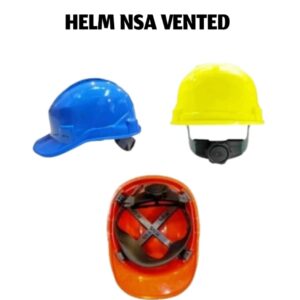 Helm Safety NSA Vented Biru Kokoh