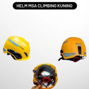 MSA Helm Panjat Profesional Kuning Cerah