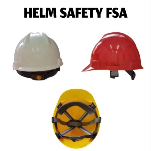 Helm Safety FSA Warna Putih Kokoh
