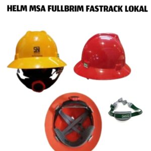 Helm Kerja Fullbrim MSA Tipe Fastrac Lokal